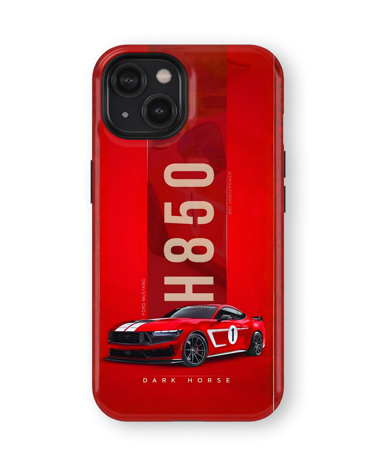 iPhone 14 Plus Tank Case | Sports Car (Mustang H850)