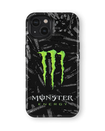 iPhone 15 Tank Case | Modernism (Neon Beast)
