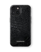 iPhone 13 Mini Tank Case | Textures (Obsidian Croc)