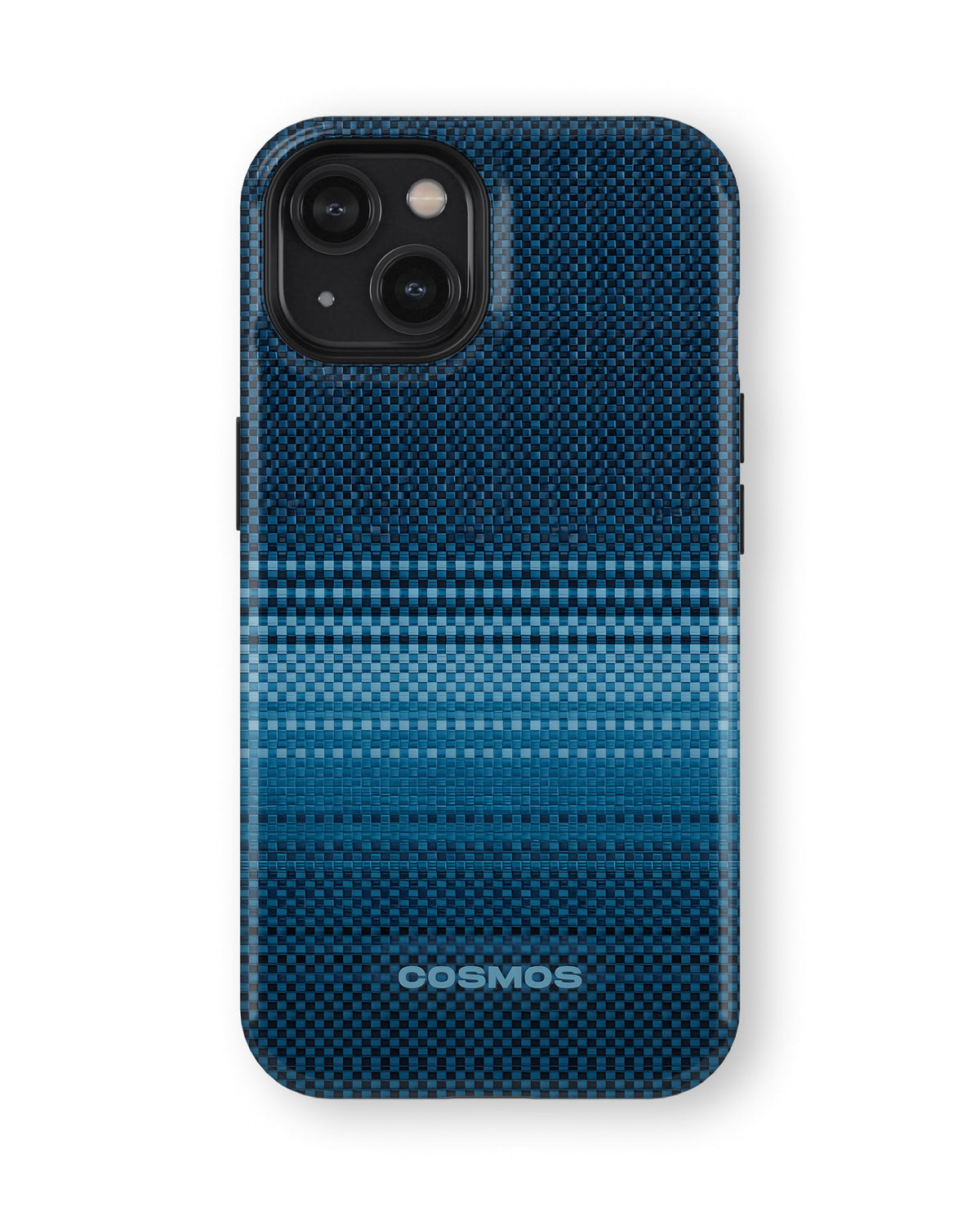 iPhone 14 Plus Tank Case | Textures (Ocean Stitch)