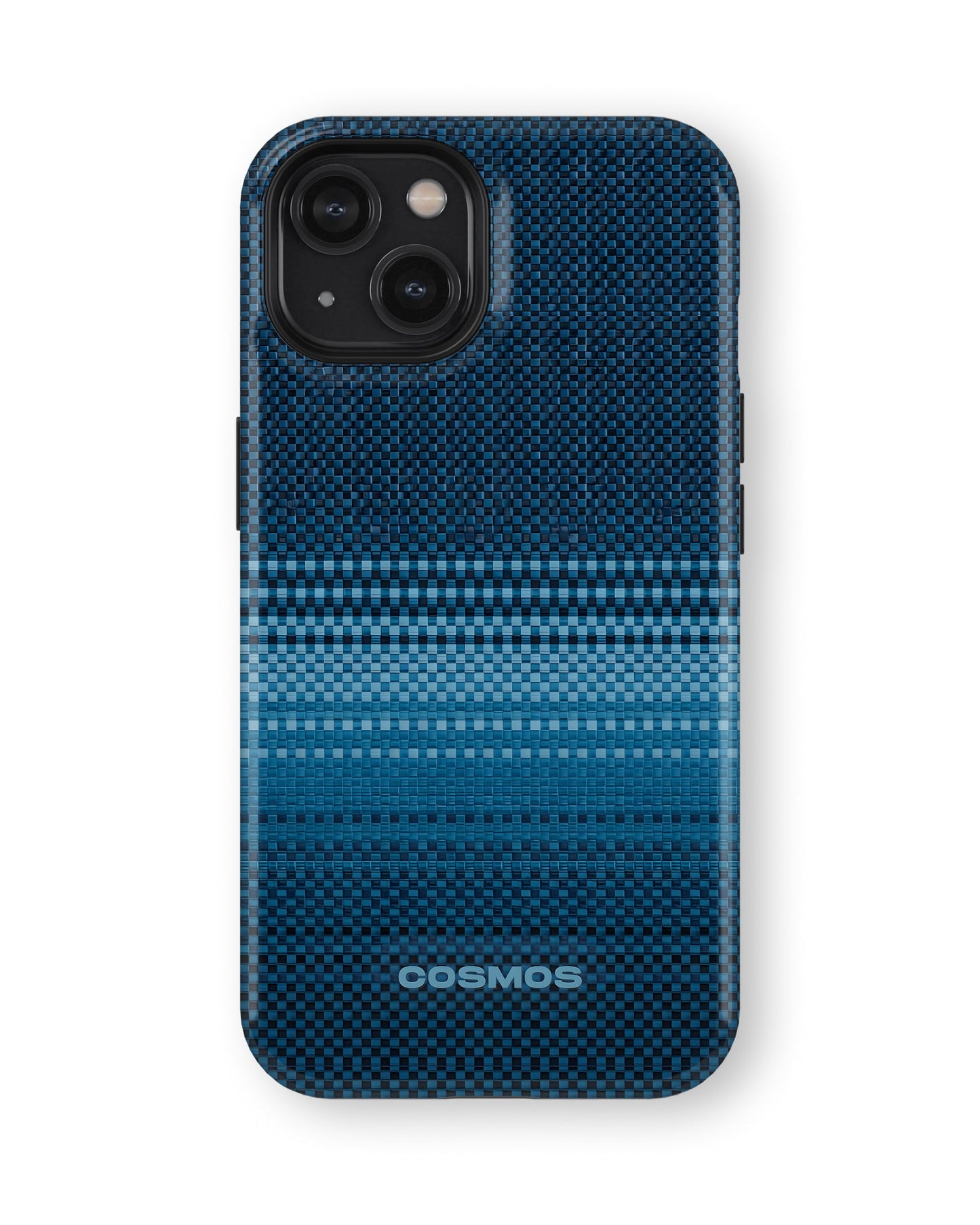 iPhone 14 Plus Tank Case | Textures (Ocean Stitch)
