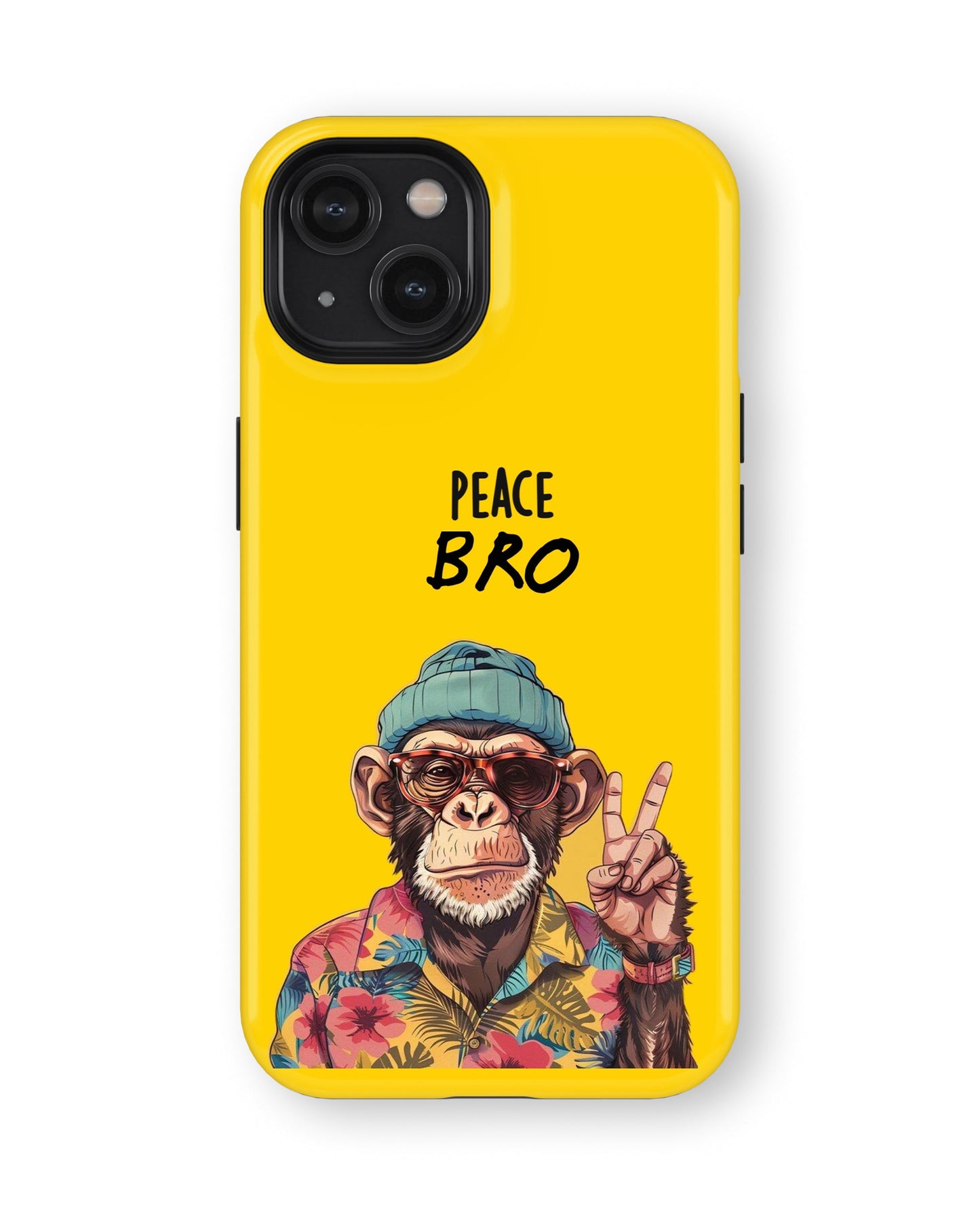 iPhone 14 Plus Tank Case | Modernism (Peace Bro)