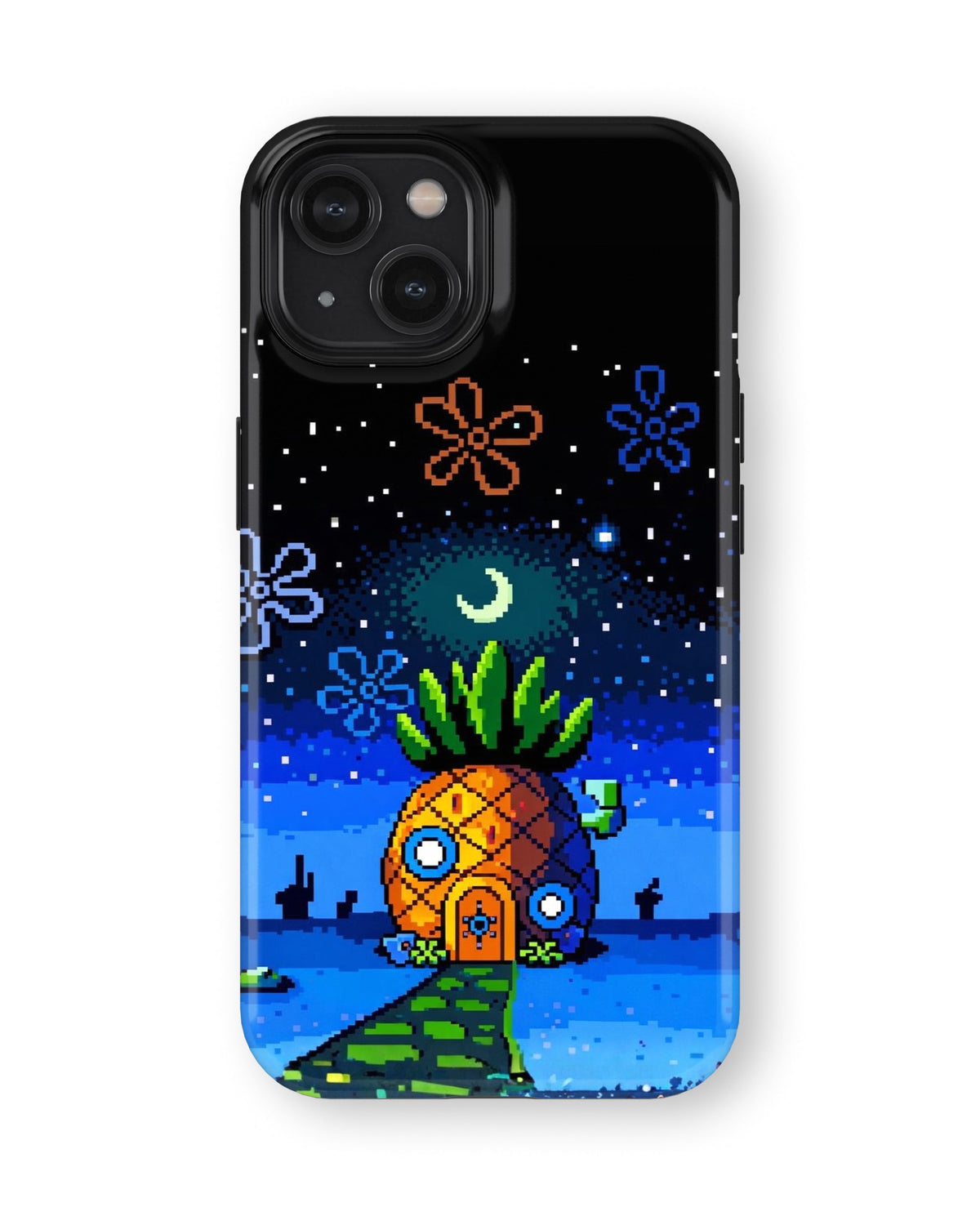 iPhone 15 Plus Tank Case | Modernism (Pineapple Dreams)