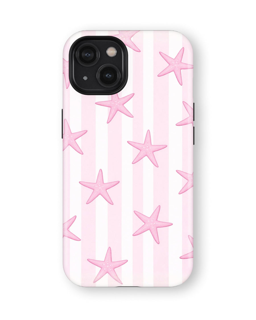iPhone 14 Plus Tank Case | Girls Aesthetics (Pink Starlet)