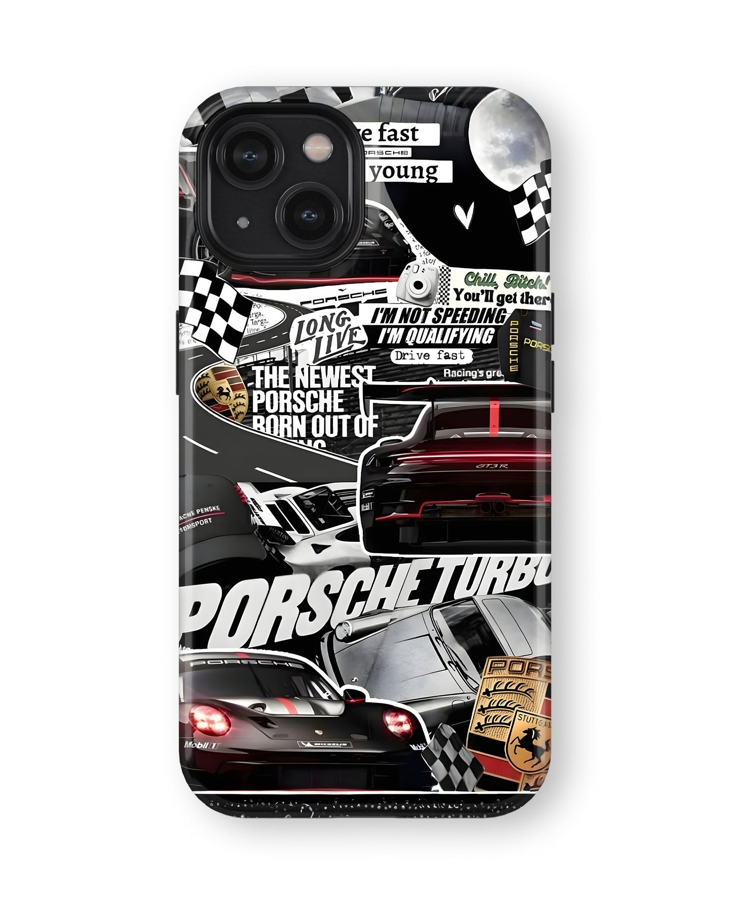 iPhone 13 Mini Tank Case | Sports Car (Porsche Sports Classics)