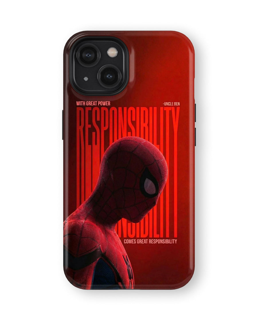 iPhone 14 Tank Case | Superhero (Responsibility)