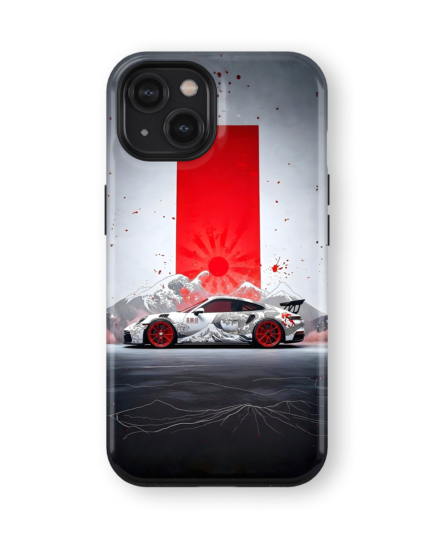 iPhone 14 Plus Tank Case | Sports Car (Rising Apex)