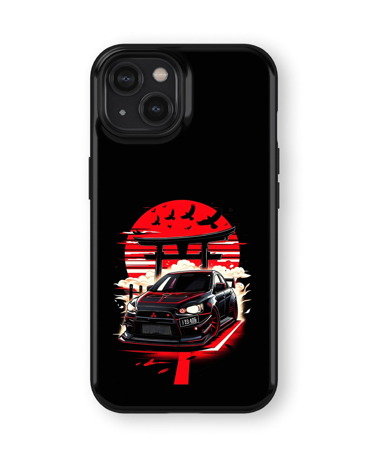 iPhone 14 Tank Case | Sports Car (Rising Sun)