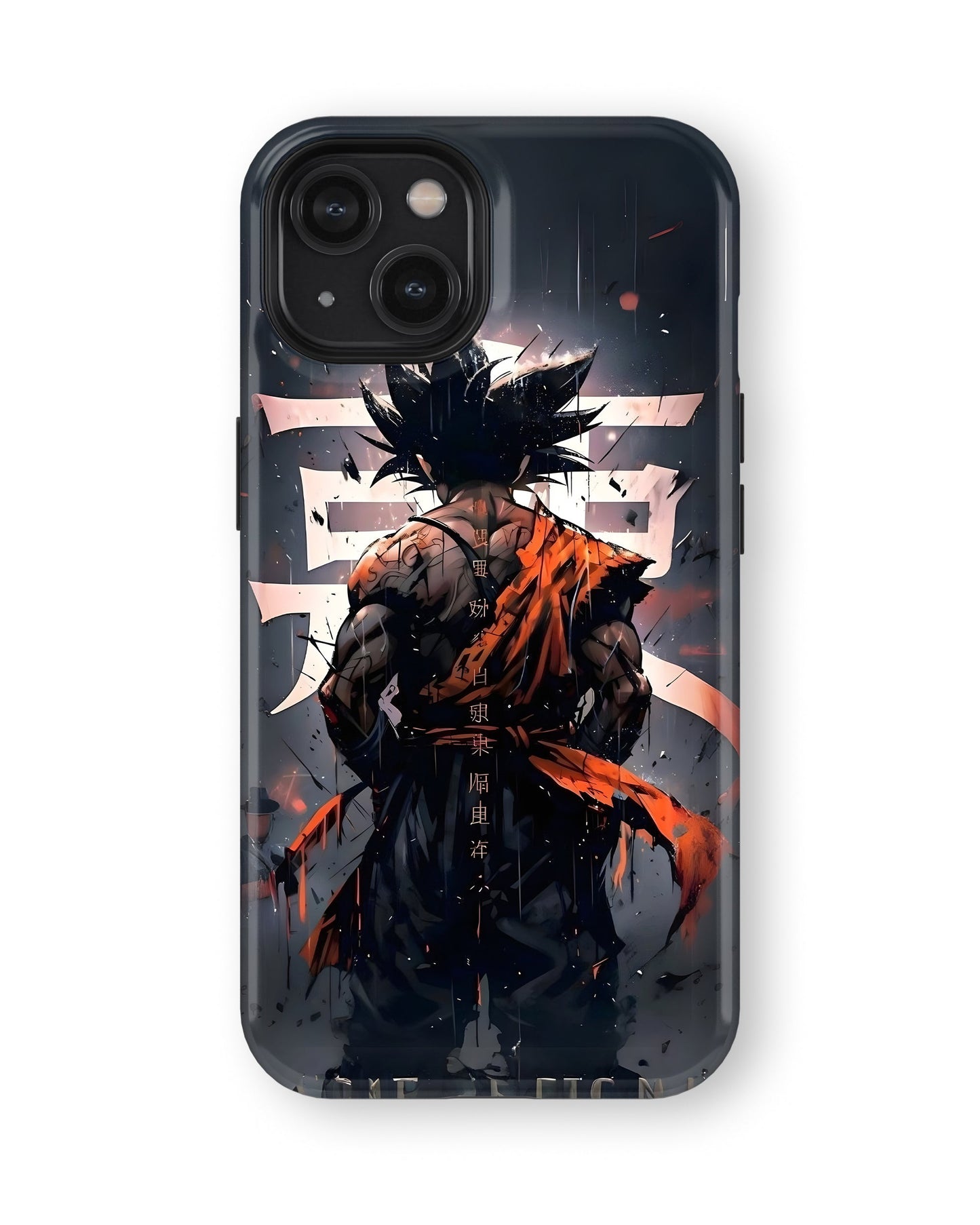 iPhone 13 Mini Tank Case | Anime (Saiyan Resolve)