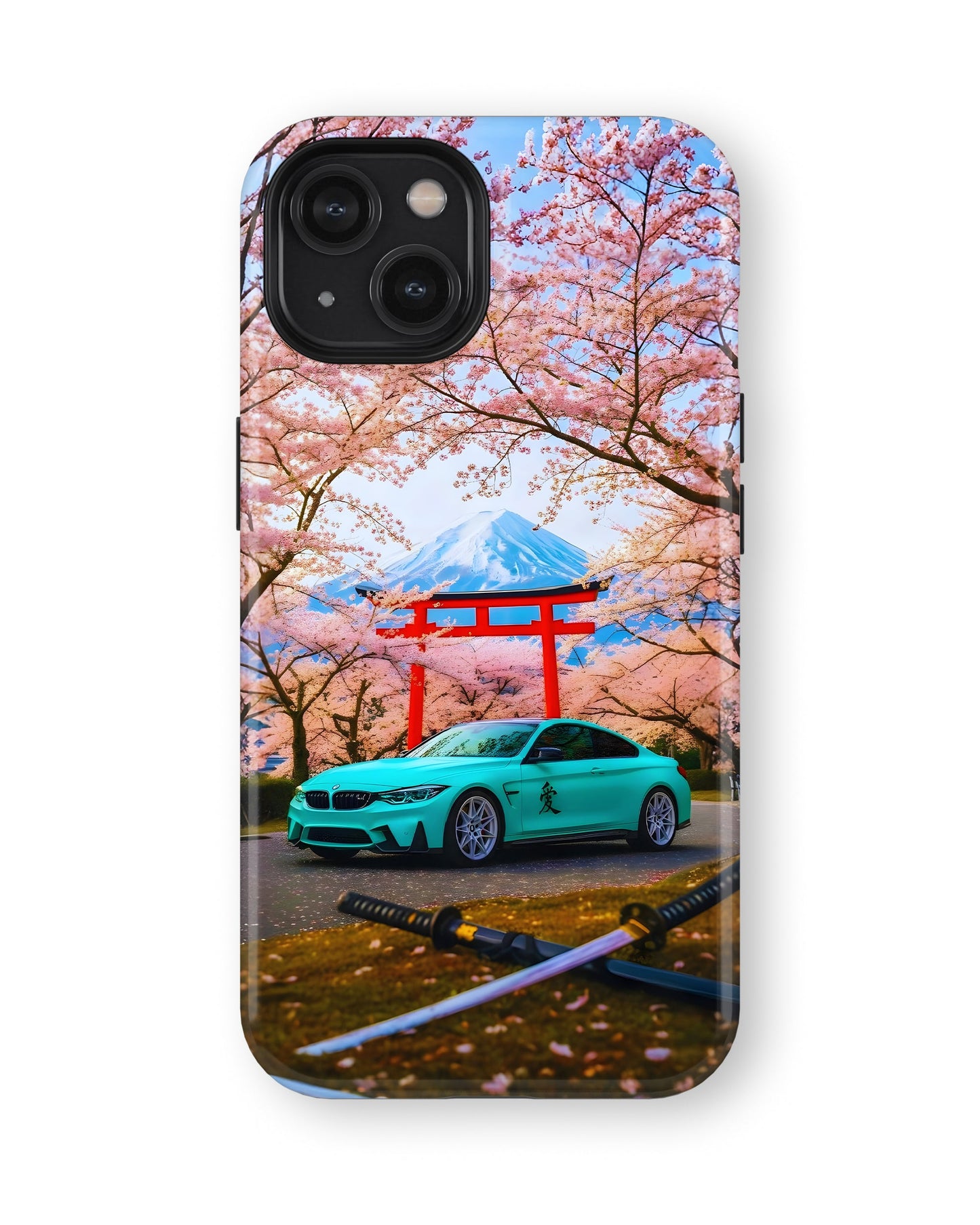 iPhone 14 Plus Tank Case | Sports Car (Sakura Run)