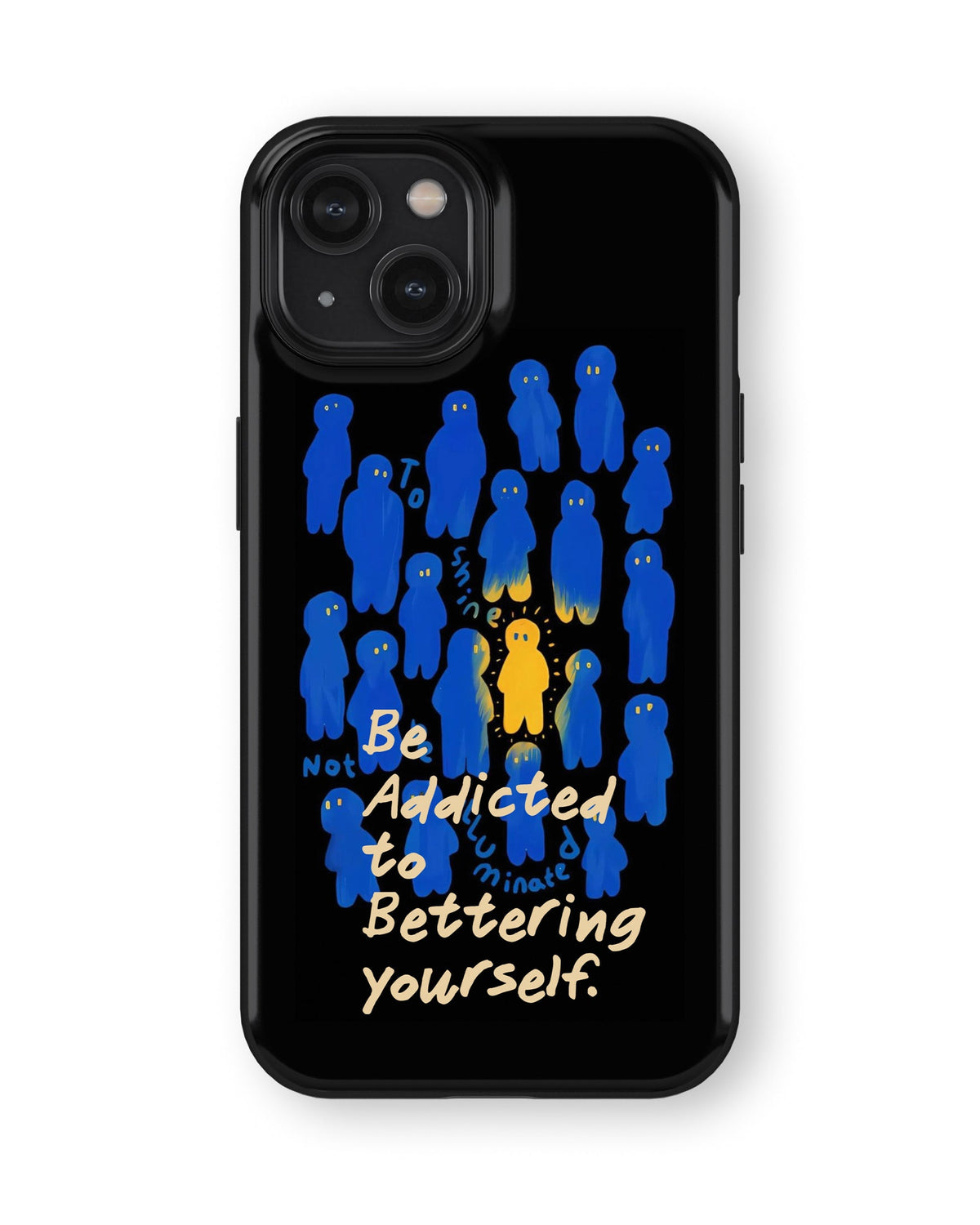 iPhone 15 Plus Tank Case | Modernism (Self Upgrade)