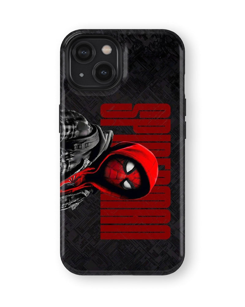 iPhone 14 Plus Tank Case | Superhero (Shadow Mask)