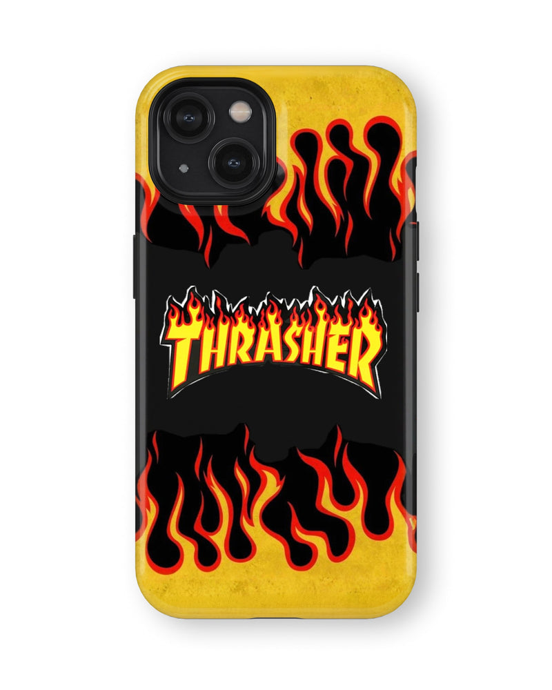 iPhone 14 Plus Tank Case | Modernism (Thrasher Flame)