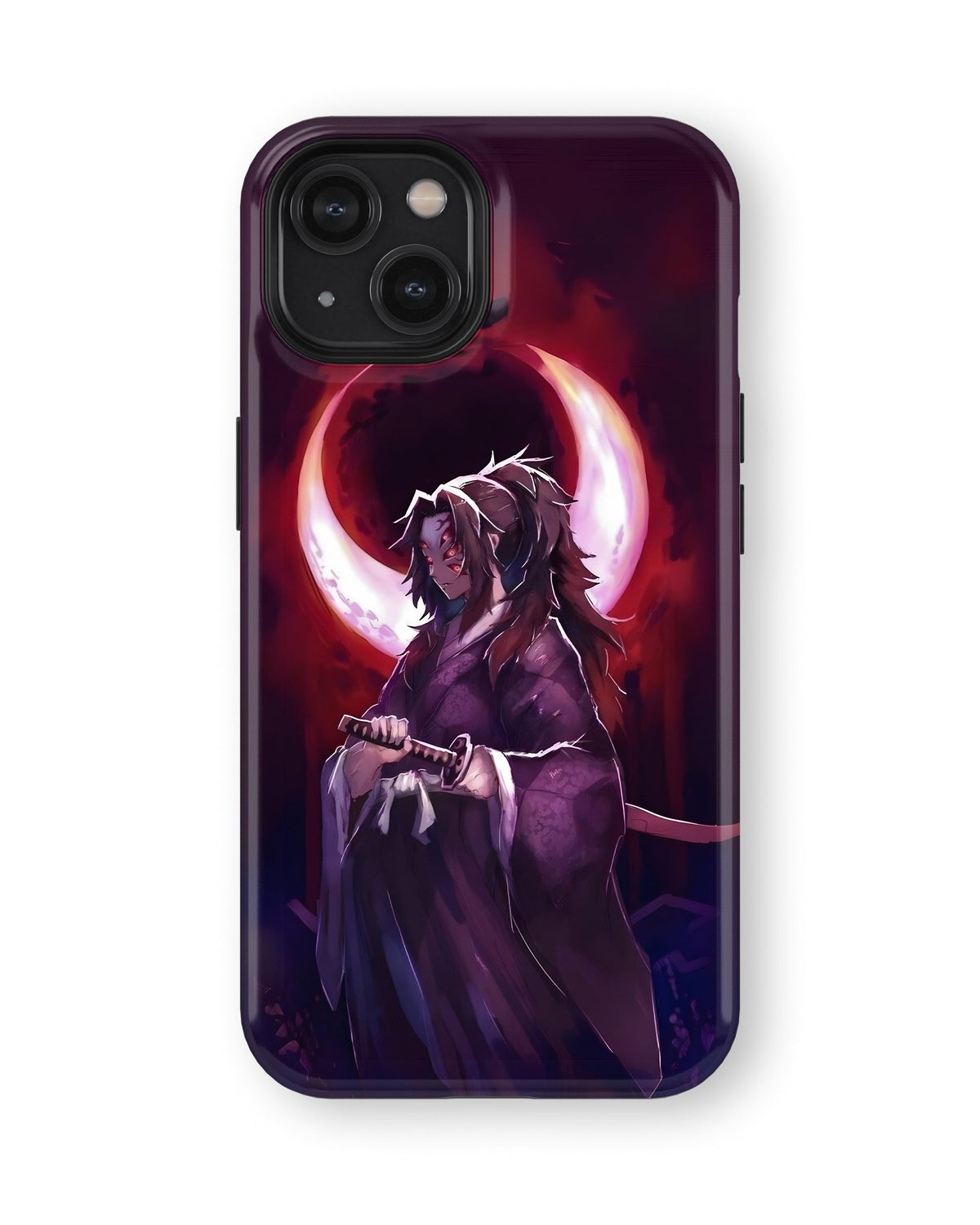 iPhone 15 Plus Tank Case | Anime (Upper Moon One)