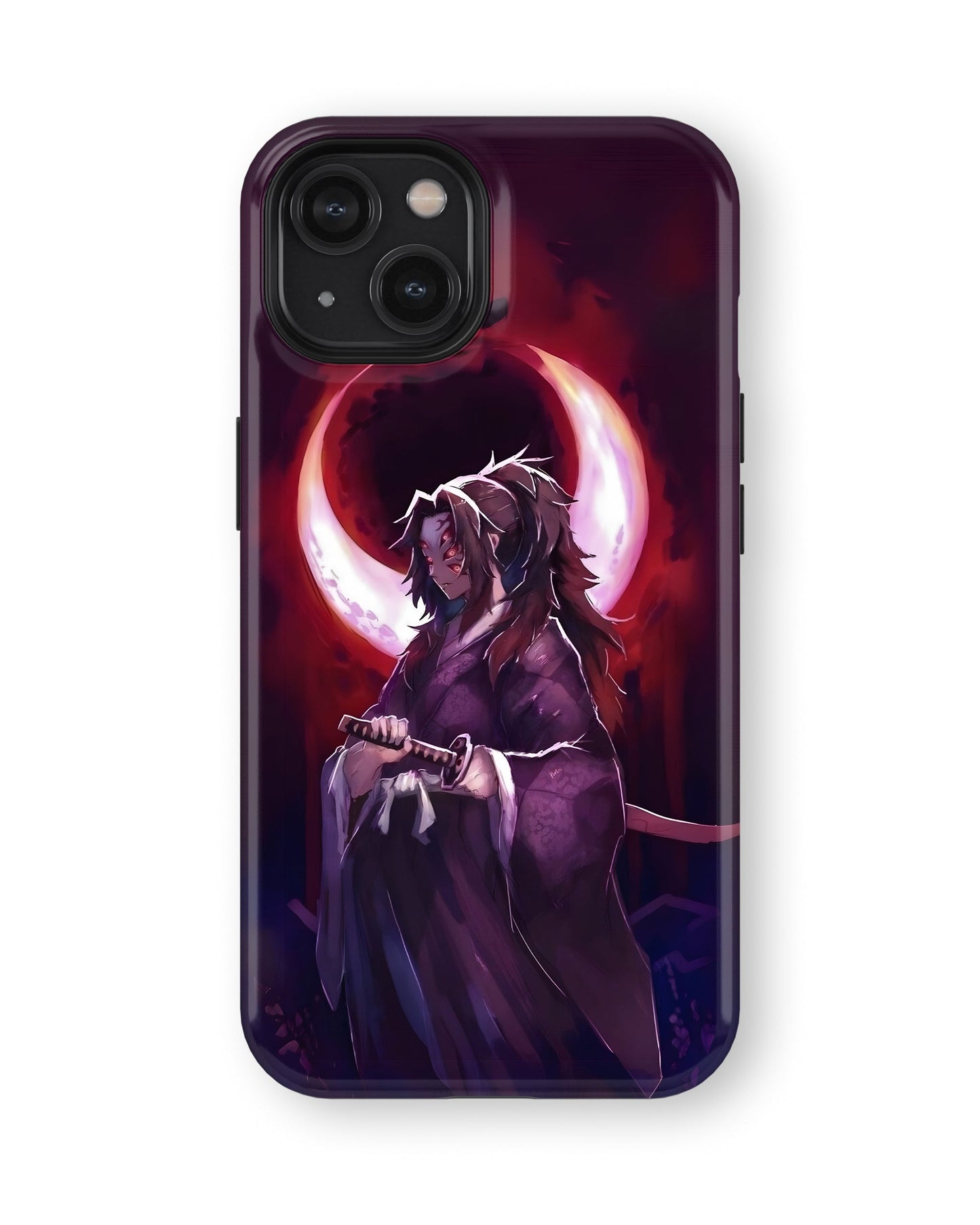 iPhone 15 Plus Tank Case | Anime (Upper Moon One)
