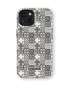 iPhone 14 Plus Tank Case | Textures (Vintage Mosaic)