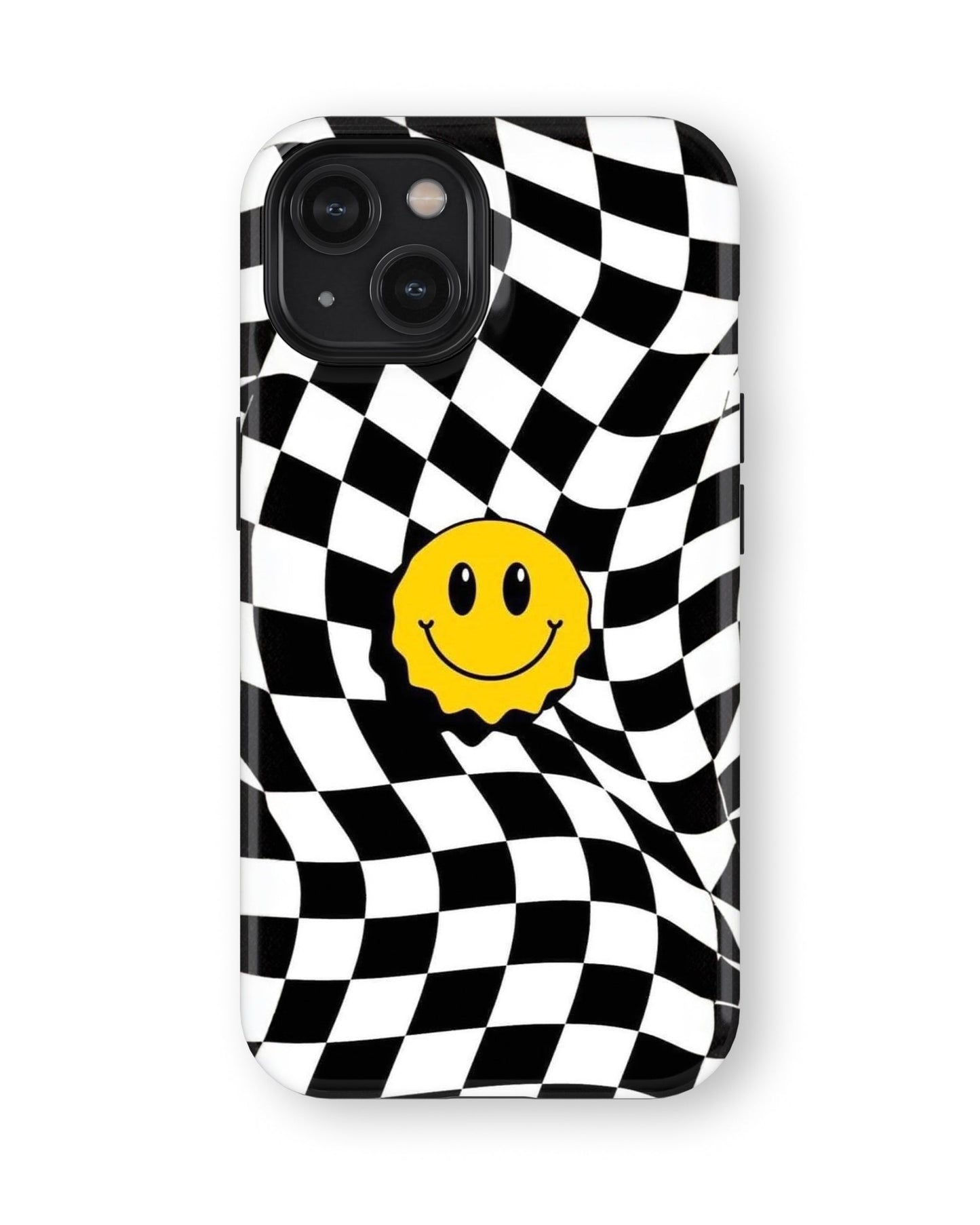 iPhone 14 Plus Tank Case | Modernism (Warped Smile)