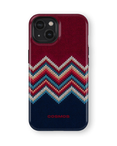 iPhone 15 Tank Case | Textures (Winter Chevron)