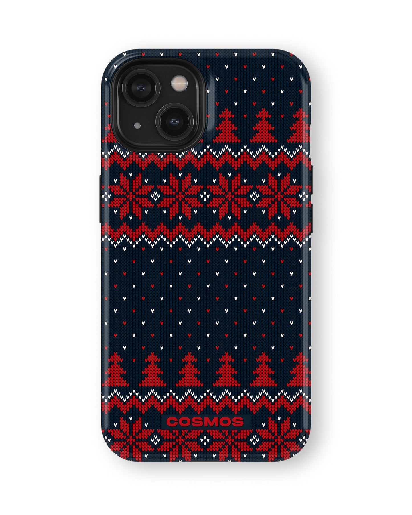 iPhone 13 Tank Case | Textures (Winter Pines)
