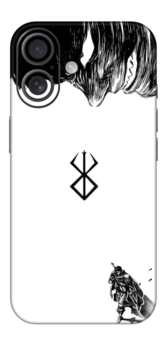 Berserk Mobile Skin (Berserk Symbol White) - All Mobile Available