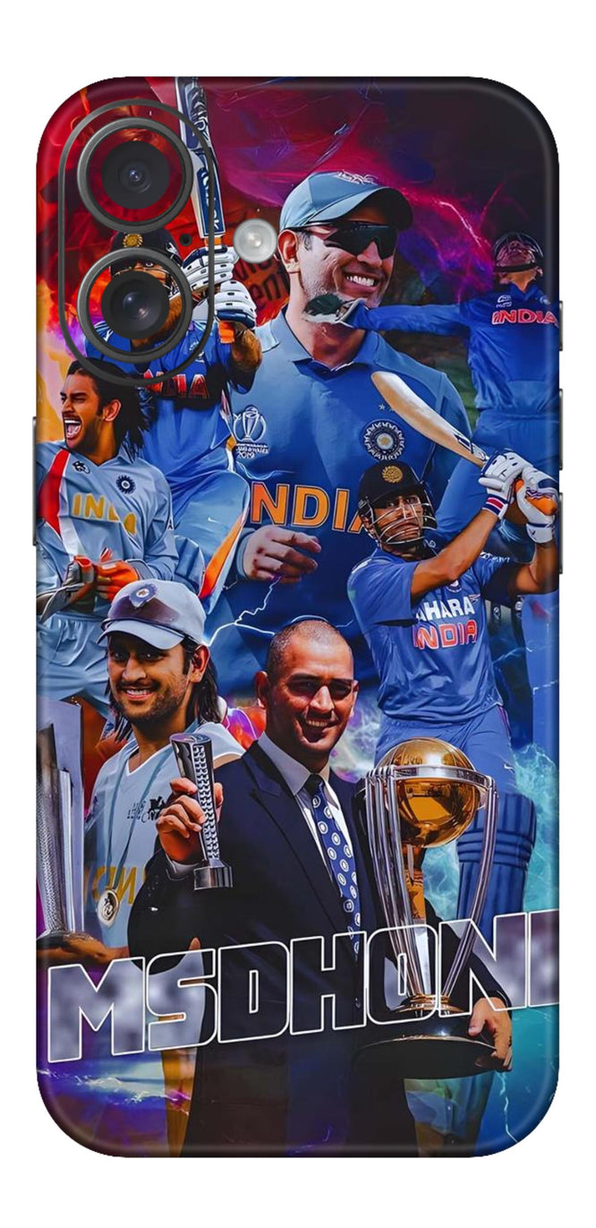 Cricket Mobile Skin (Best Captain Dhoni) - All Mobile Available