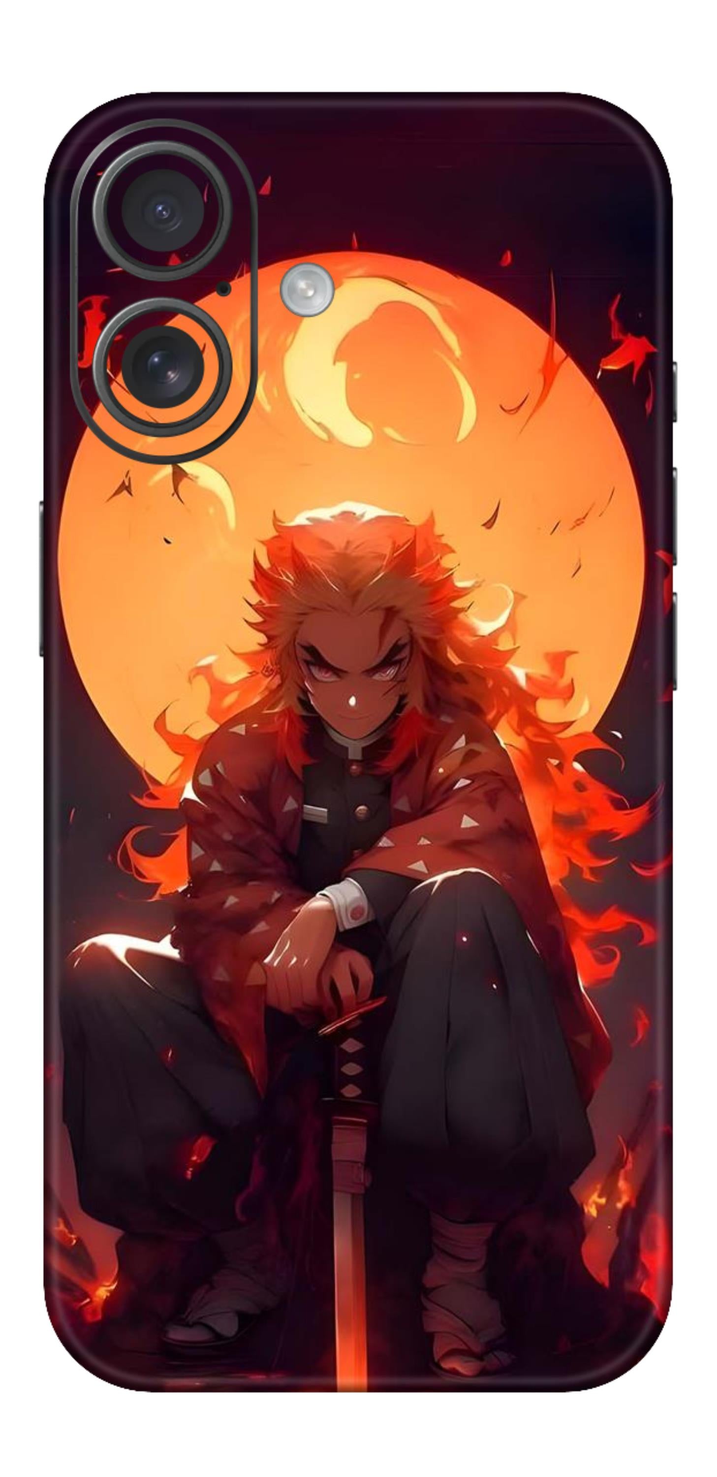 Fire Touched R6 Demon Slayer Mobile Skin (Fire Hashira Rengoku) - Cosmos Layers ...