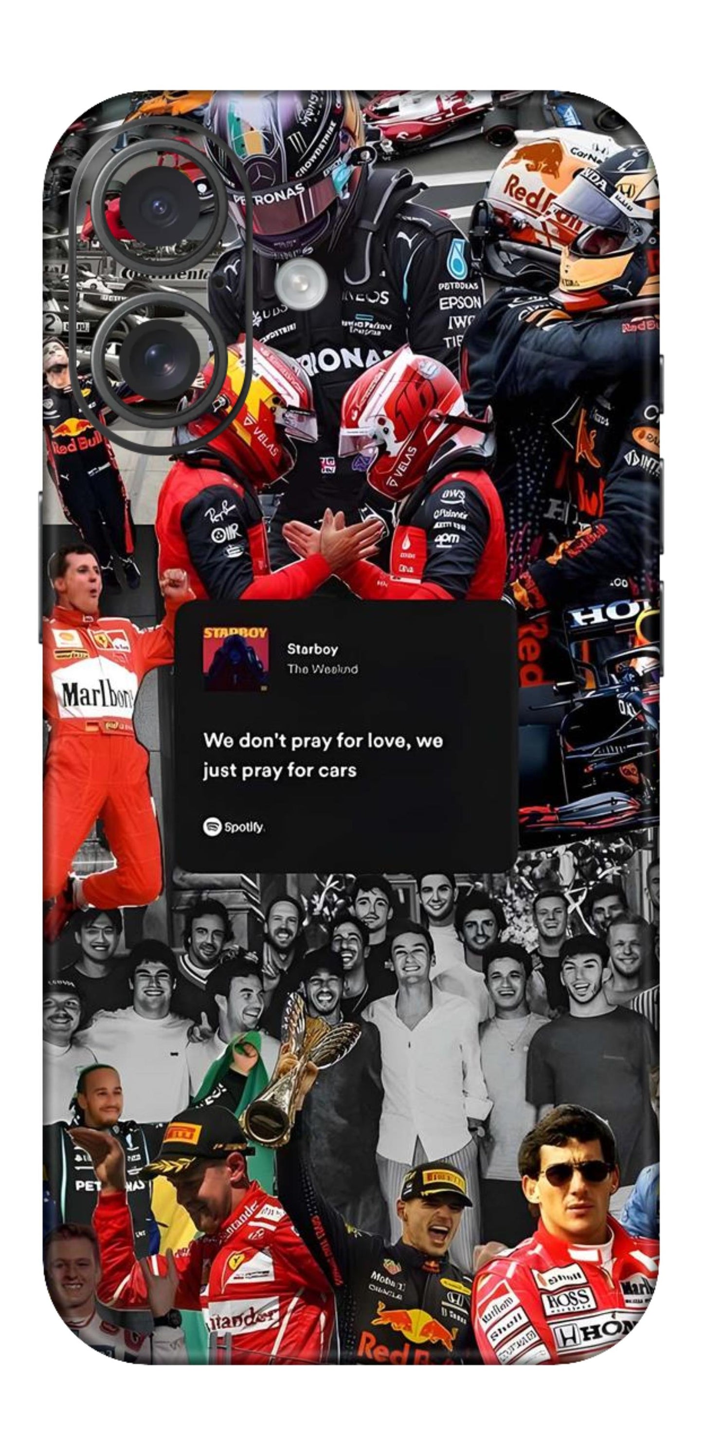 iPhone 16 Skins and Wraps - Formula 1 Collection