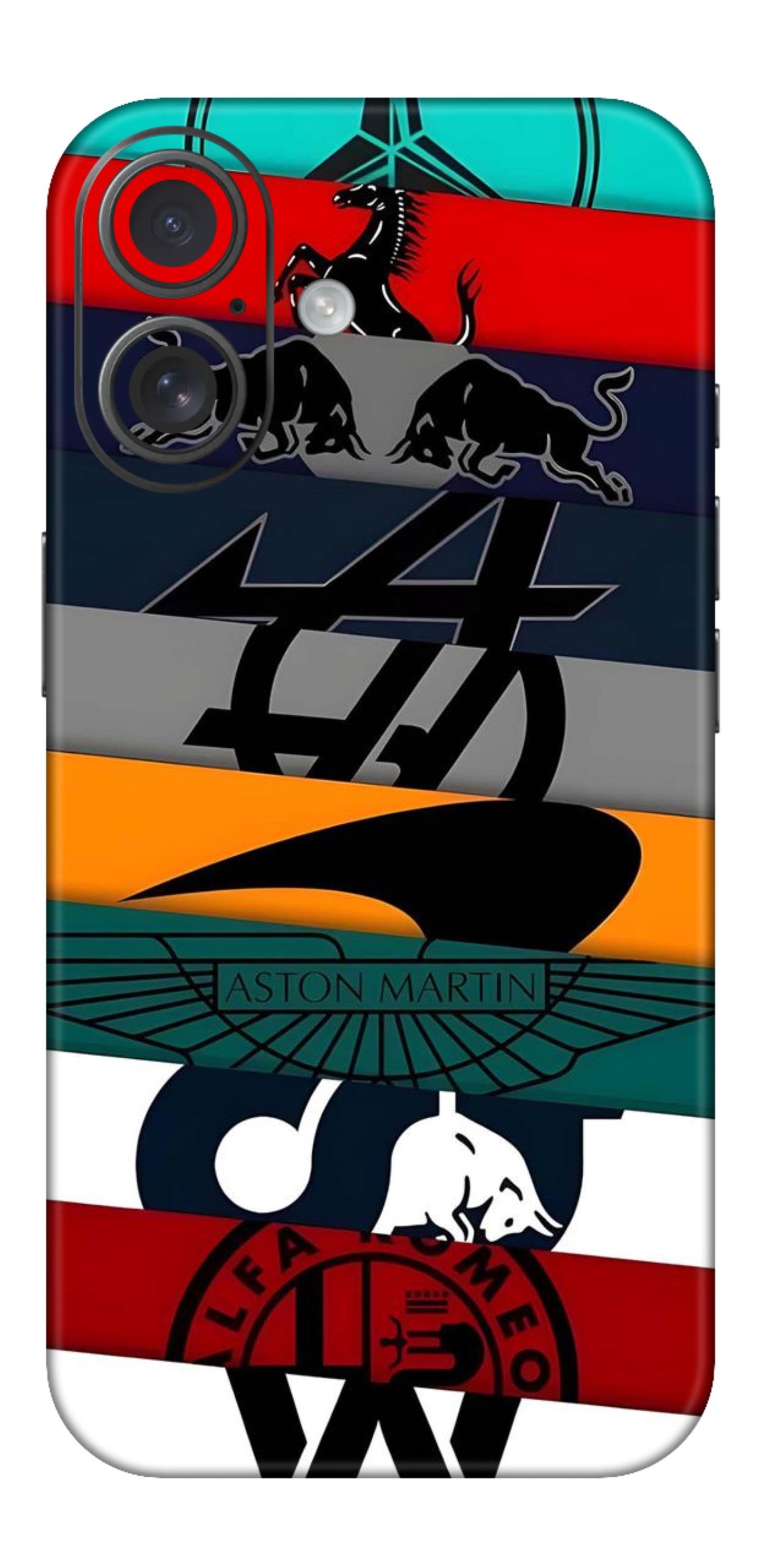 iPhone 16 Skins and Wraps - Formula 1 Collection