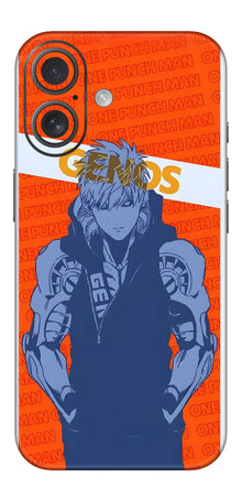 iPhone 16 Skins and Wraps - One Punch Man Collection