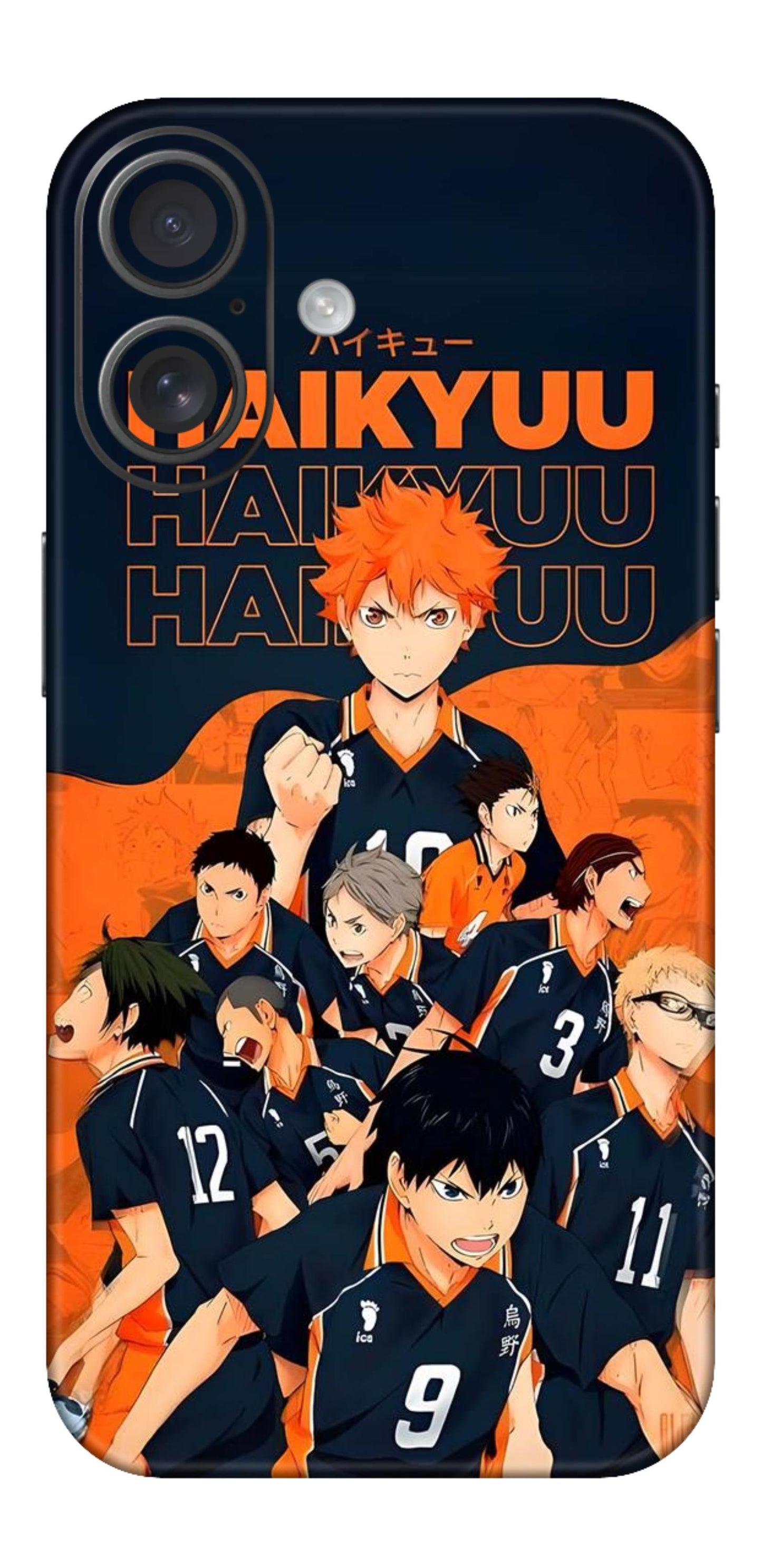 iPhone 16 Skins and Wraps - Haikyuu Collection