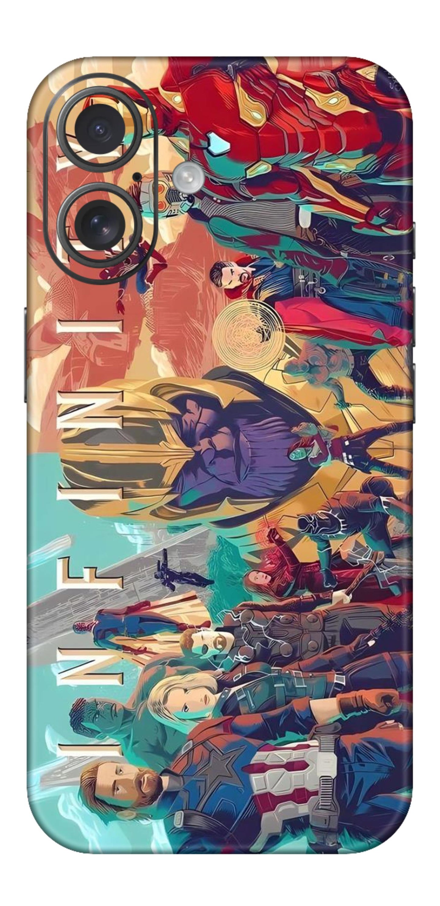 iPhone 16 Skins and Wraps - Marvel Collection