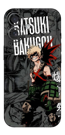 iPhone 16 Skins and Wraps - My Hero Academia Collection