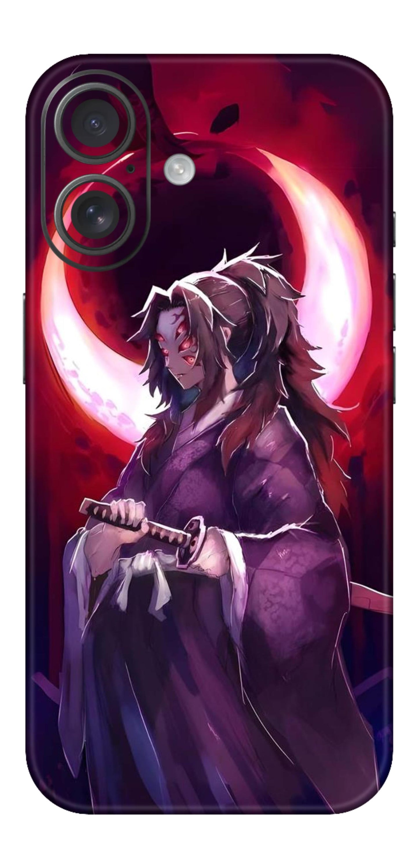 iPhone 16 Skins and Wraps - Demon Slayer Collection