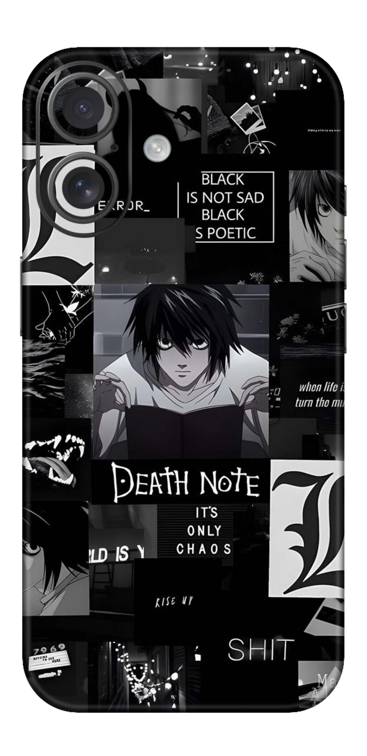 iPhone 16 Skins and Wraps - Death Note Collection