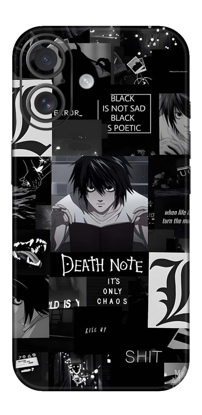 iPhone 16 Skins and Wraps - Death Note Collection