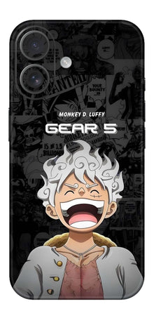 One Piece Mobile Skin (Luffy Gear 5 Black) - All Mobile Available