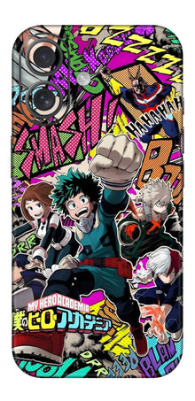 iPhone 16 Skins and Wraps - My Hero Academia Collection