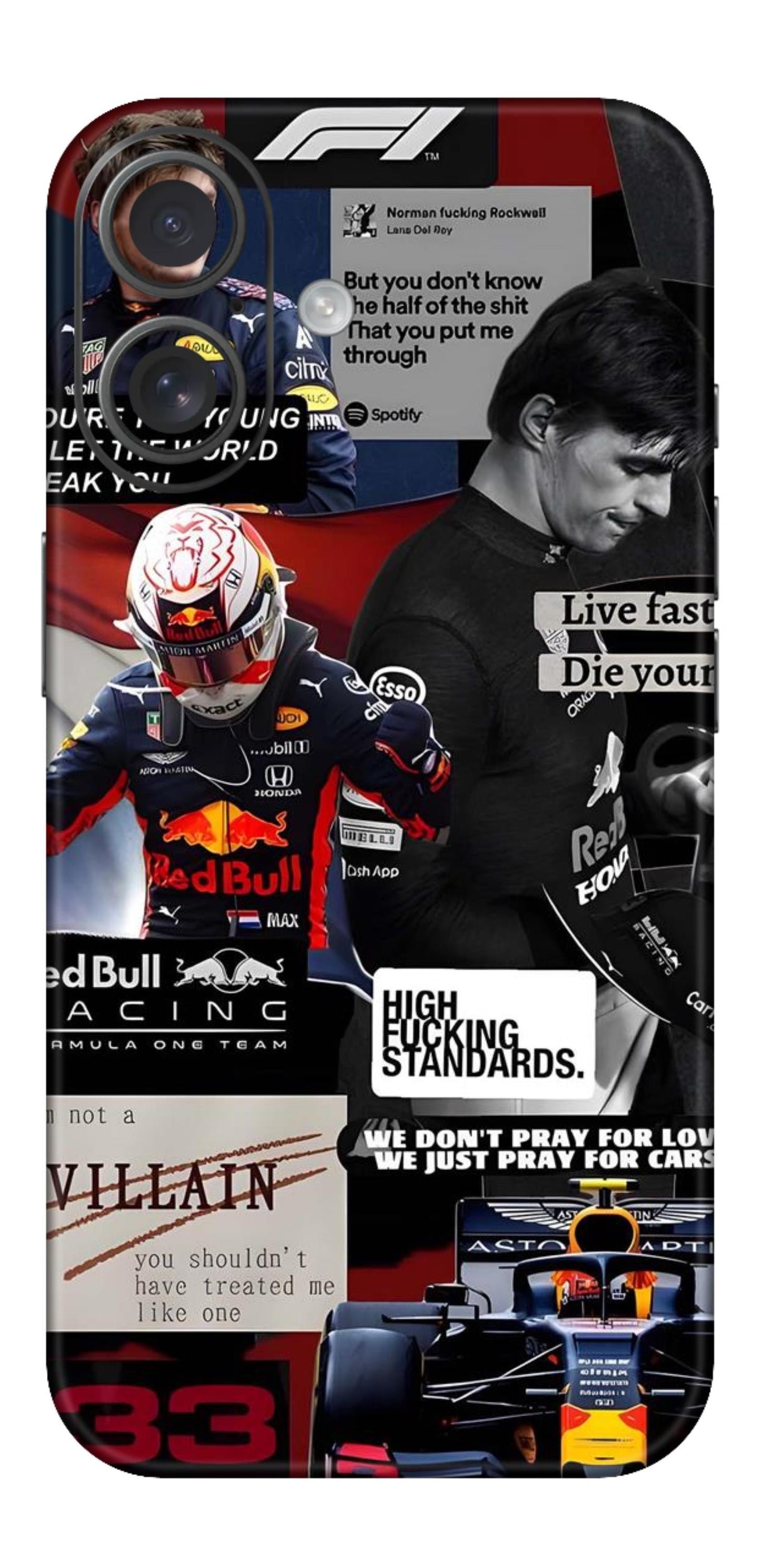 iPhone 16 Skins and Wraps - Formula 1 Collection