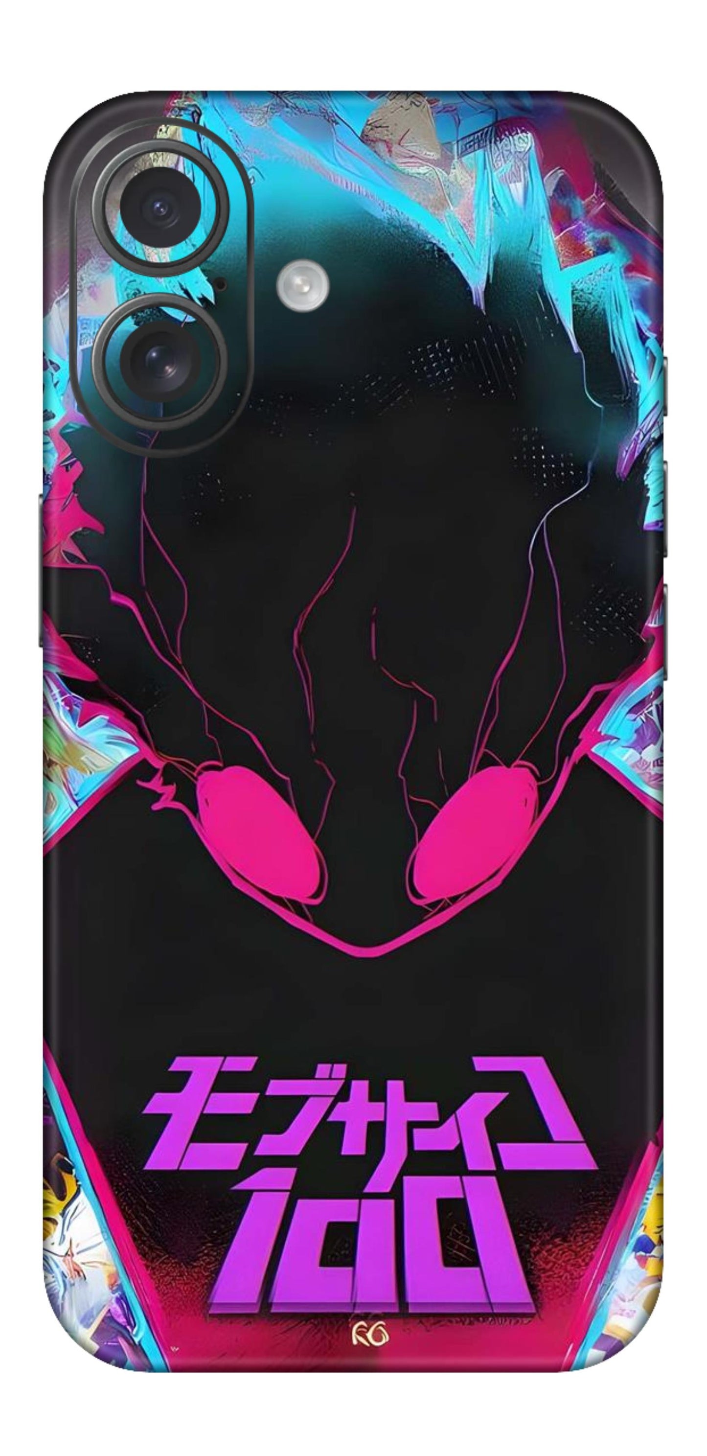 iPhone 16 Skins and Wraps - Mob Psycho 100 Collection