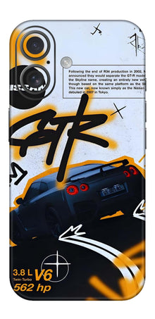 iPhone 16 Skins and Wraps - Sports Car Collection