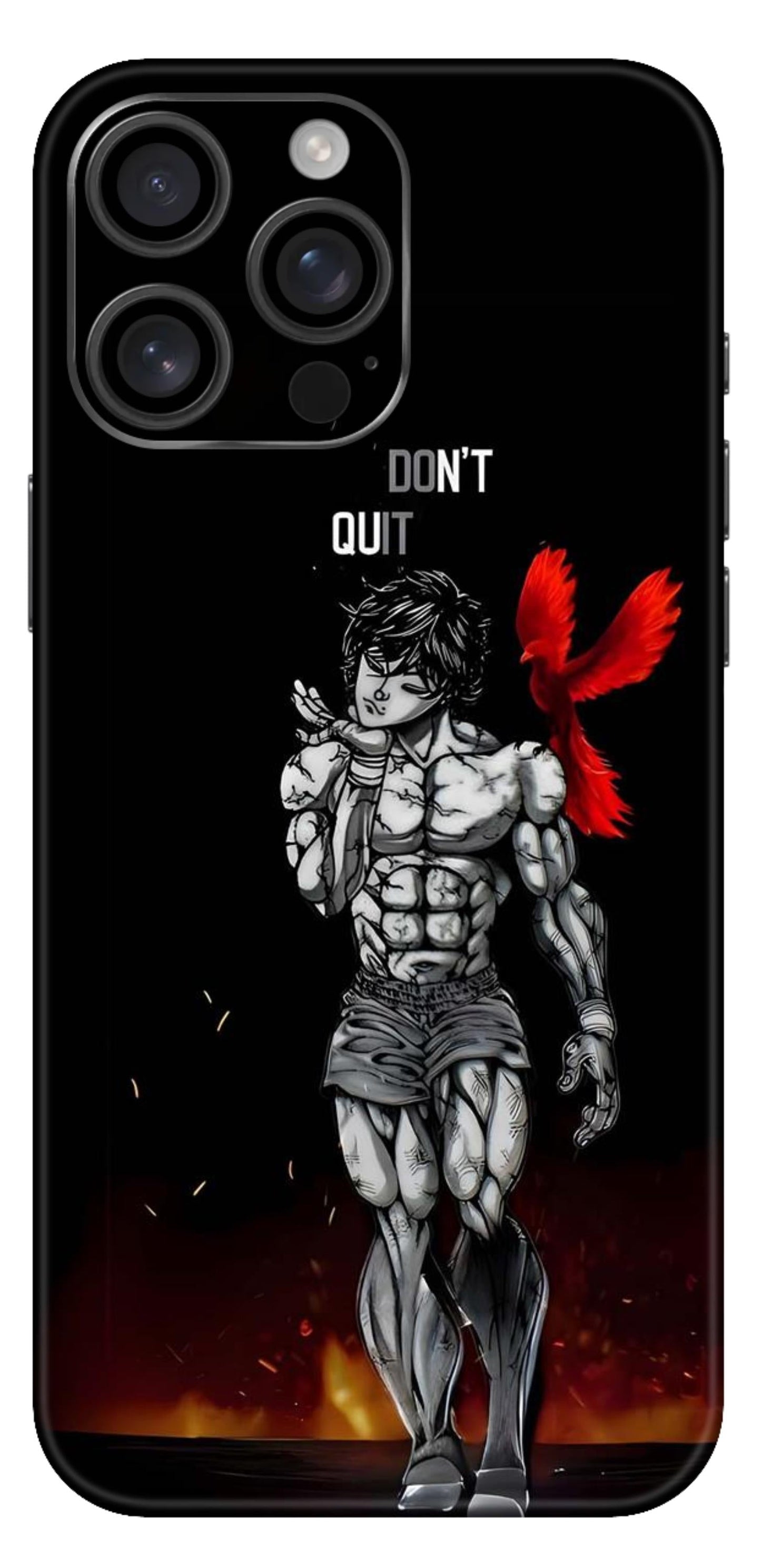 Baki Mobile Skin (Baki Dont Quit) - All Mobile Available