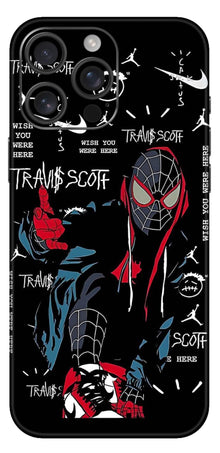 Marvel Mobile Skin (Black Spiderman) - All Mobile Available