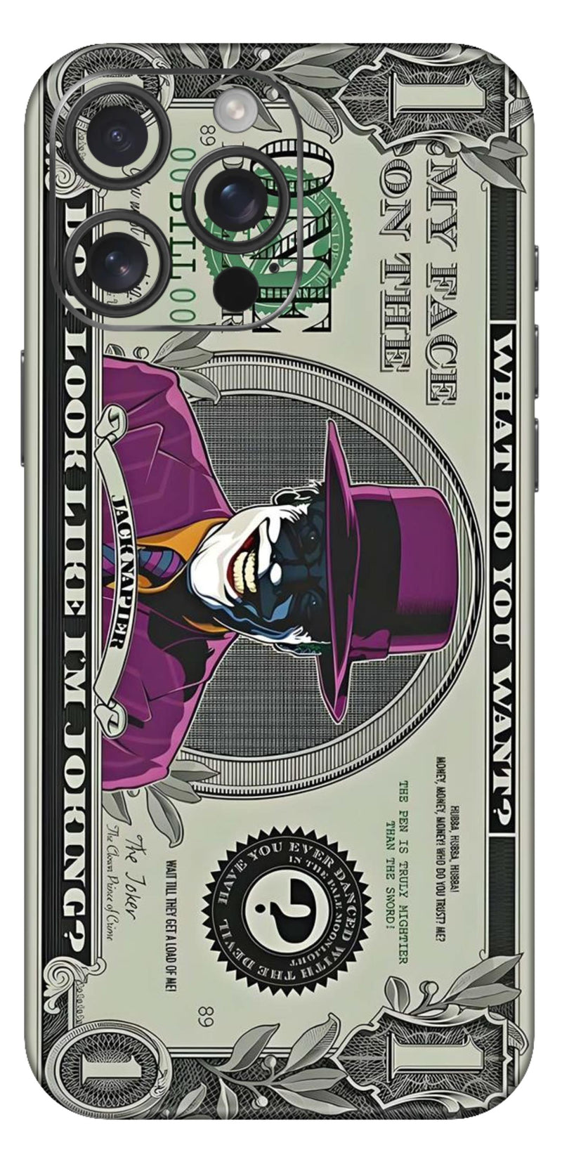 Dollar Mobile Skin (Joker) - All Mobile Available