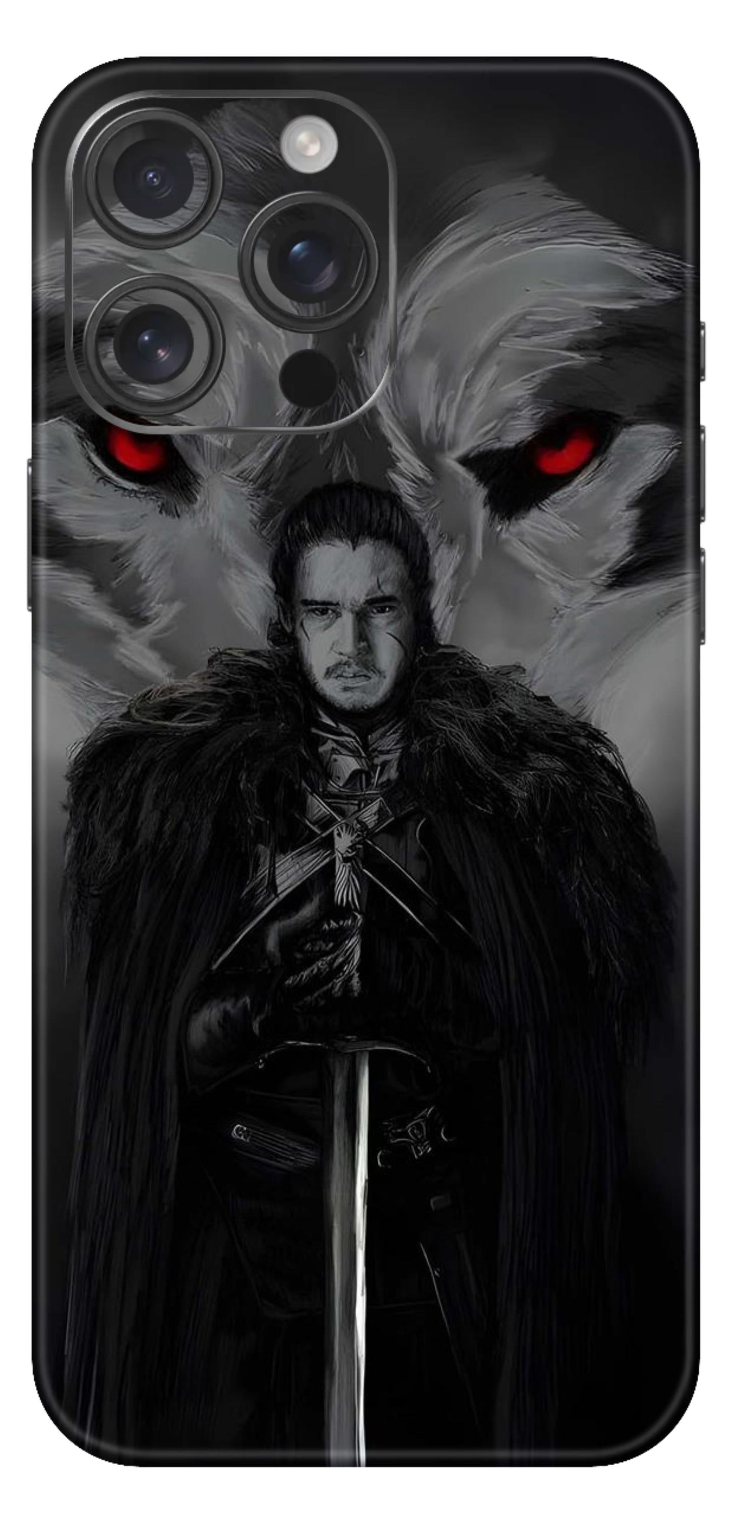 Movies Shows Mobile Skin (Game Of Thrones Jon Snow) - All Mobile Available