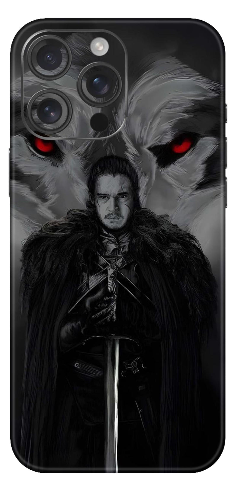 Movies Shows Mobile Skin (Game Of Thrones Jon Snow) - All Mobile Available