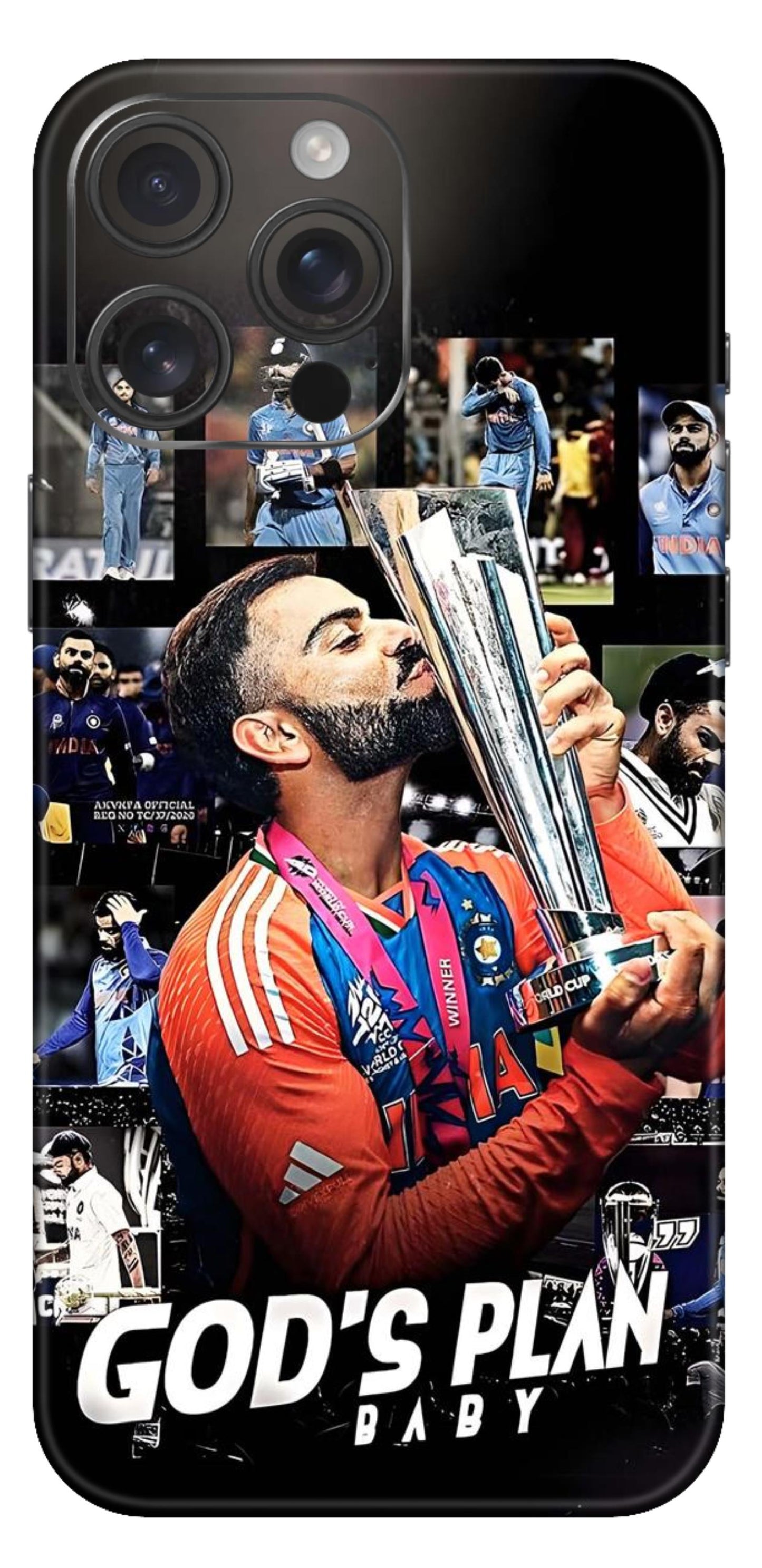 Cricket Mobile Skin (Gods Plan Baby) - All Mobile Available