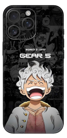 One Piece Mobile Skin (Luffy Gear 5 Black) - All Mobile Available