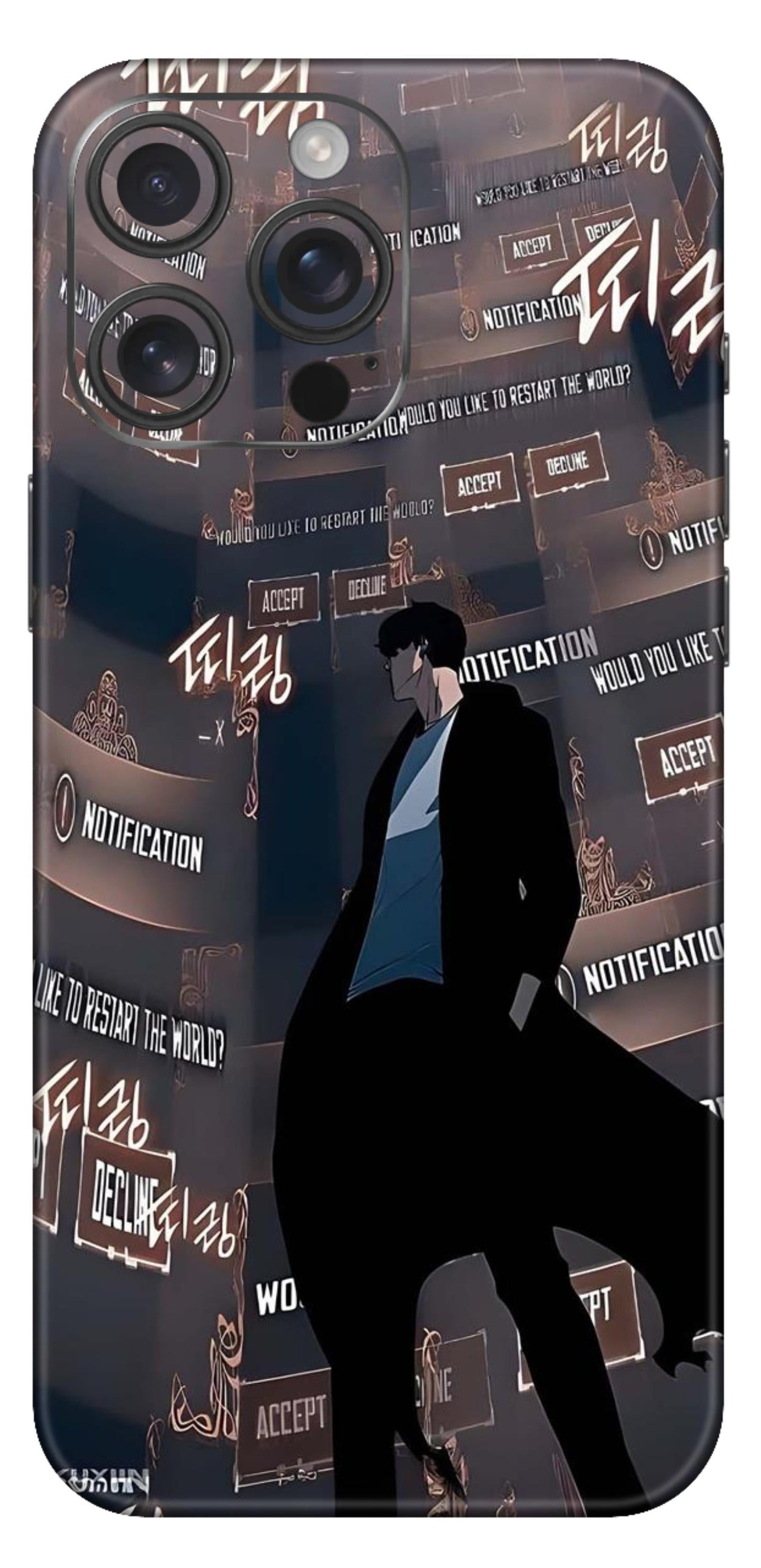 Solo Leveling Mobile Skin (Phantom) - All Mobile Available