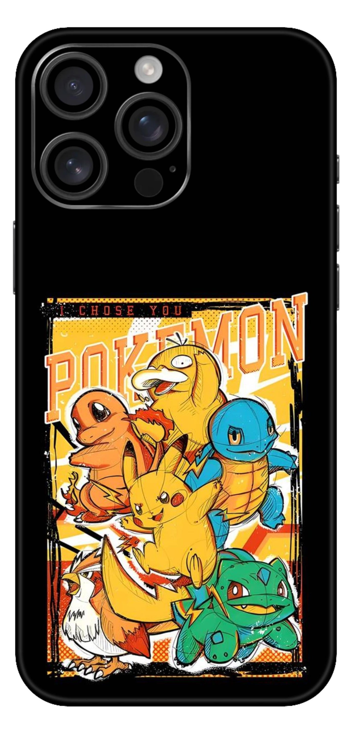 Cartoon Mobile Skin (Pokemon Starter Pack) - All Mobile Available