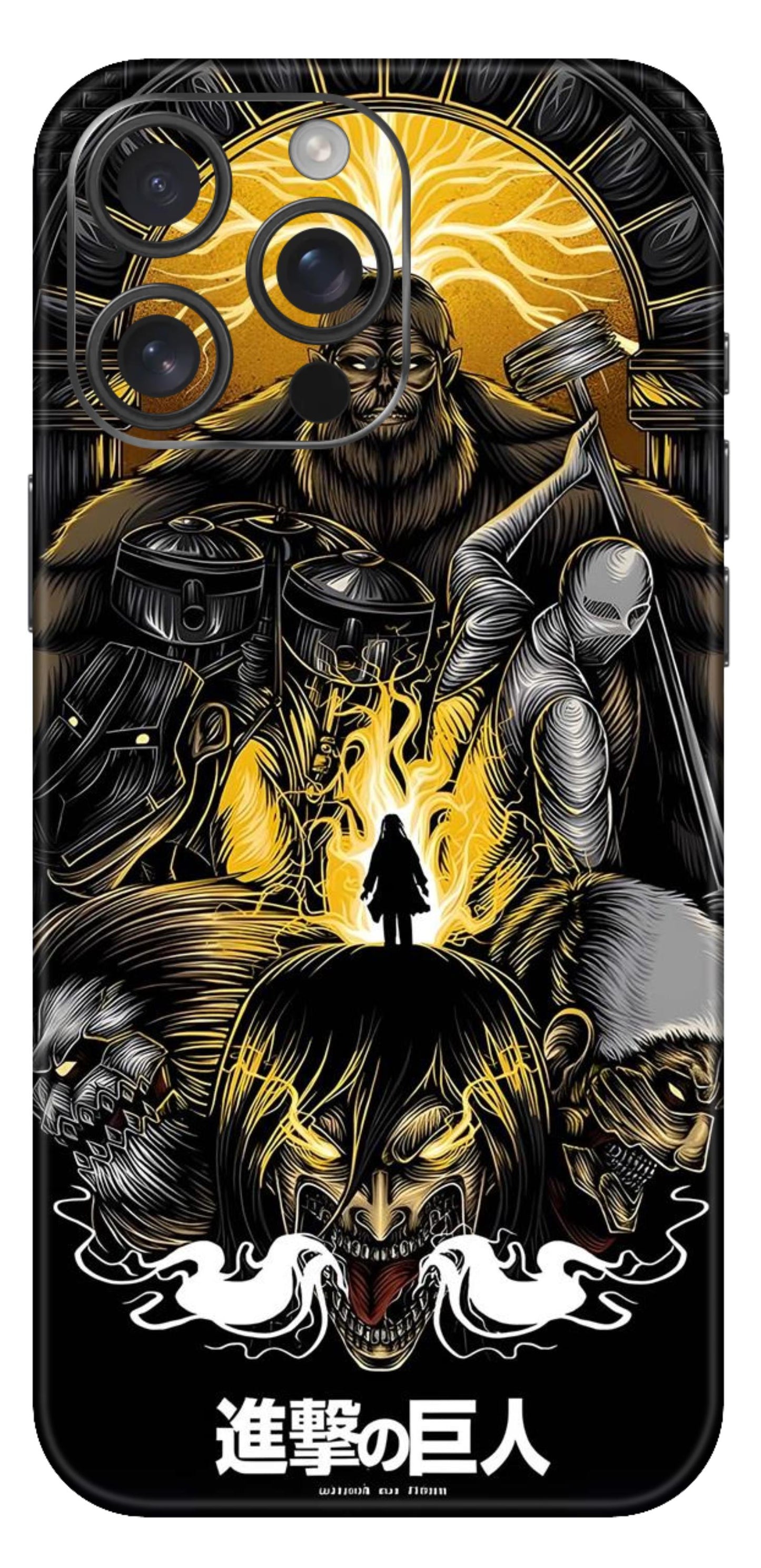 Attack On Titan Mobile Skin (Titan Shifters) - All Mobile Available